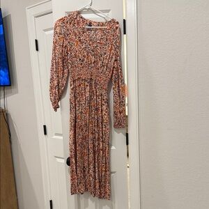 Old Navy Multicolor Long Sleeve Dress